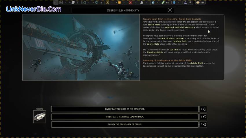 Hình ảnh trong game IXION (screenshot)