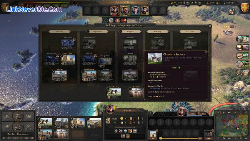 Hình ảnh trong game Knights of Honor II: Sovereign (screenshot)