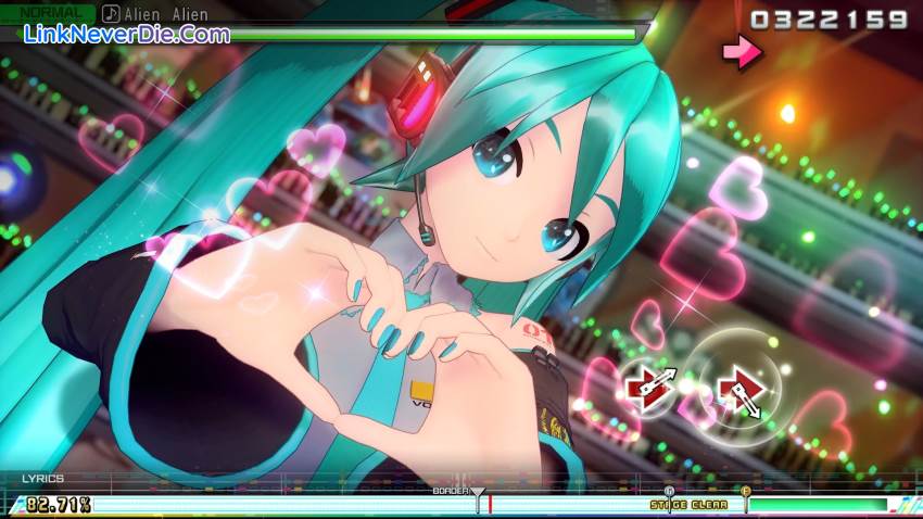Hình ảnh trong game Hatsune Miku: Project DIVA Mega Mix (screenshot)