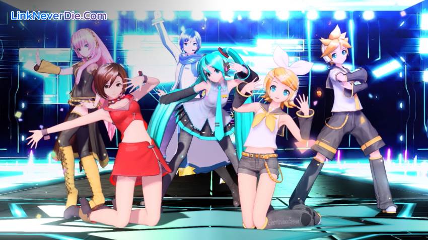 Hình ảnh trong game Hatsune Miku: Project DIVA Mega Mix (screenshot)