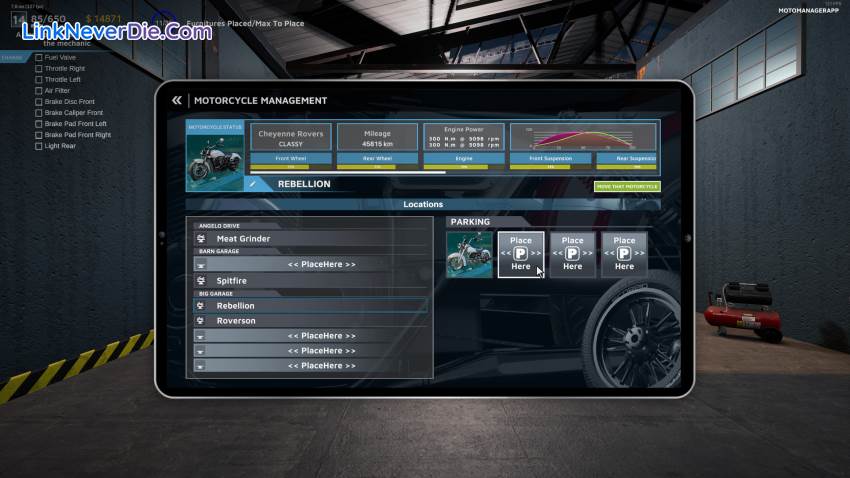 Hình ảnh trong game Motorcycle Mechanic Simulator 2021 (screenshot) Hình ảnh trong game Motorcycle Mechanic Simulator 2021 (screenshot)