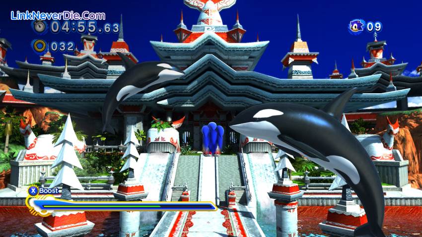 Hình ảnh trong game Sonic Generations (screenshot)