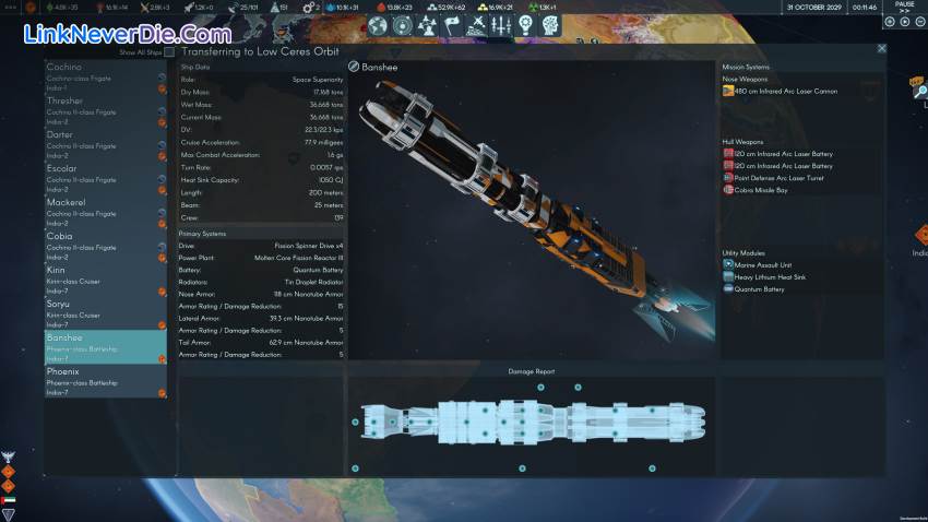 Hình ảnh trong game Terra Invicta (screenshot)