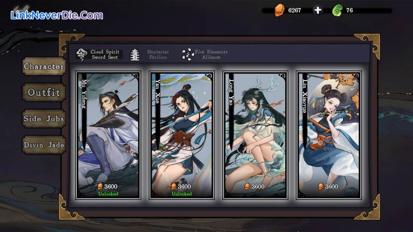 Hình ảnh trong game Yi Xian: The Cultivation Card Game (screenshot)