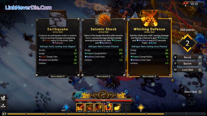 Hình ảnh trong game Soulstone Survivors (screenshot) Hình ảnh trong game Soulstone Survivors (screenshot)