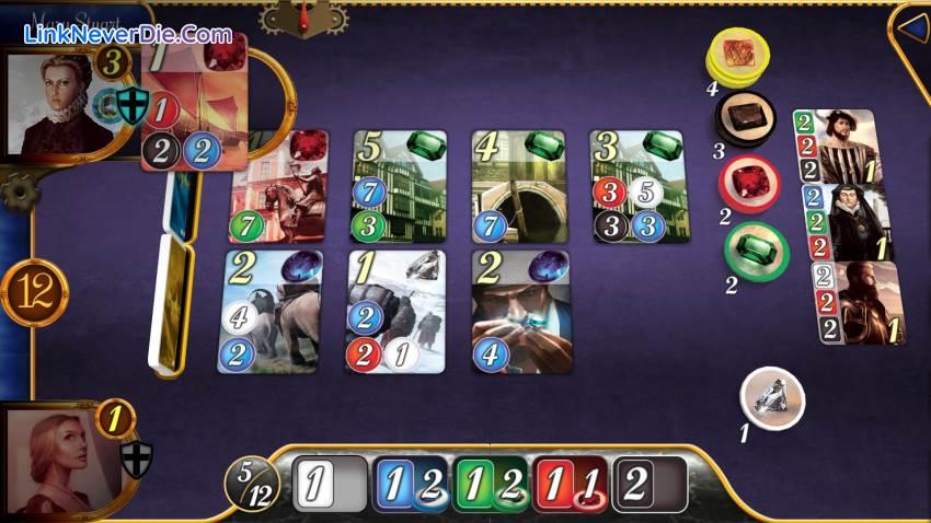 Hình ảnh trong game Splendor (screenshot)