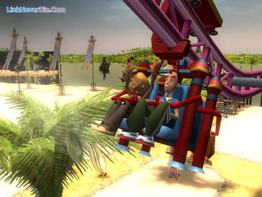 Hình ảnh trong game RollerCoaster Tycoon 3 (screenshot)