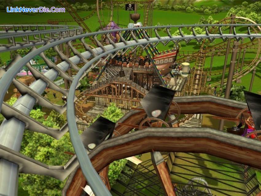 Hình ảnh trong game RollerCoaster Tycoon 3 (screenshot)
