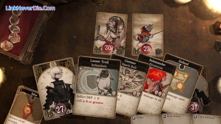 Hình ảnh trong game Voice of Cards: The Beasts of Burden (screenshot)