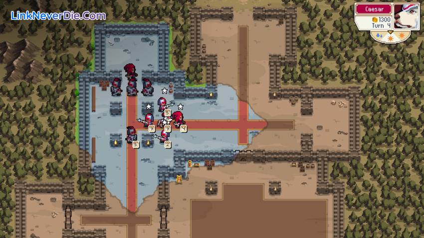 Hình ảnh trong game Wargroove (screenshot)