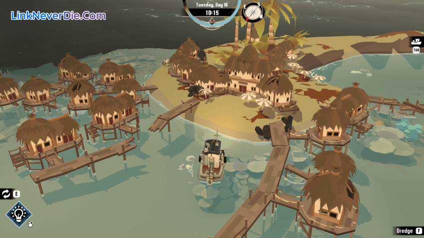 Hình ảnh trong game DREDGE (screenshot)