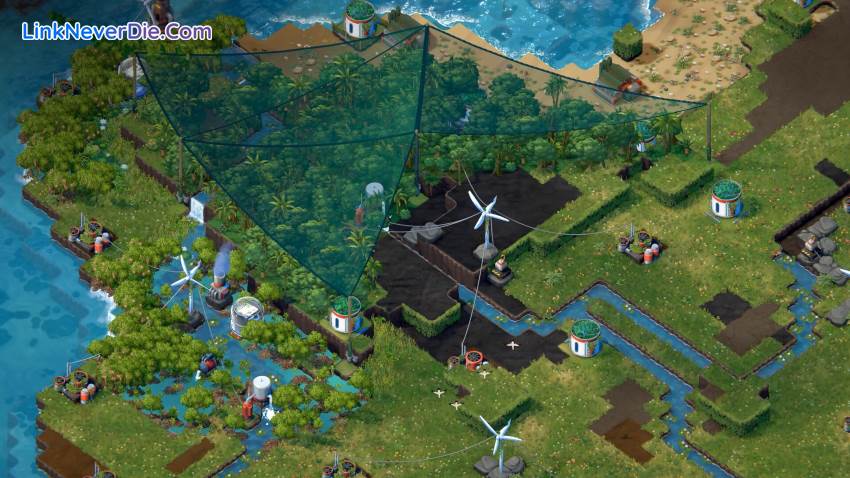 Hình ảnh trong game Terra Nil (screenshot) Hình ảnh trong game Terra Nil (screenshot)