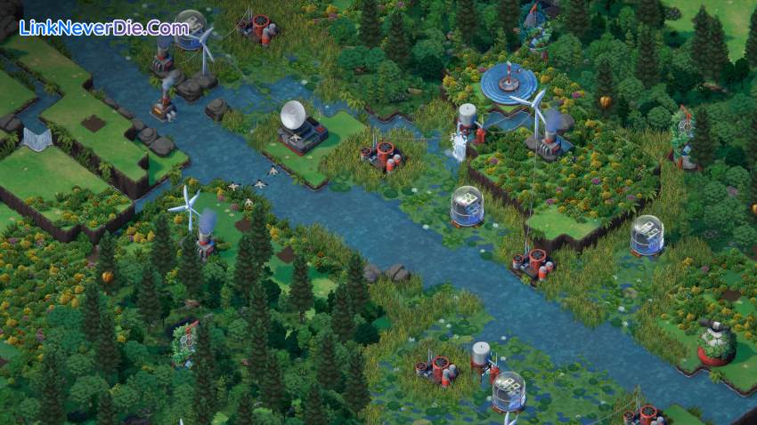 Hình ảnh trong game Terra Nil (screenshot)