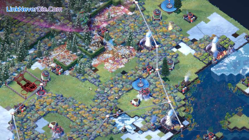 Hình ảnh trong game Terra Nil (screenshot) Hình ảnh trong game Terra Nil (screenshot)