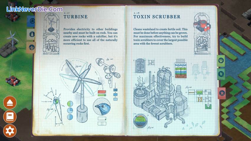 Hình ảnh trong game Terra Nil (screenshot) Hình ảnh trong game Terra Nil (screenshot)