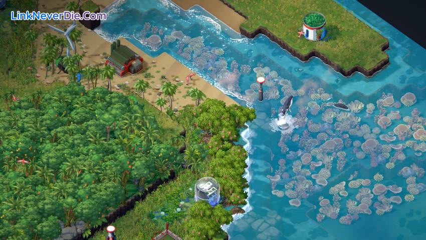 Hình ảnh trong game Terra Nil (screenshot) Hình ảnh trong game Terra Nil (screenshot)