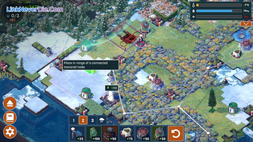 Hình ảnh trong game Terra Nil (screenshot) Hình ảnh trong game Terra Nil (screenshot)