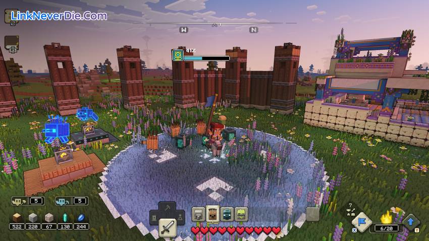 Hình ảnh trong game Minecraft Legends (screenshot)