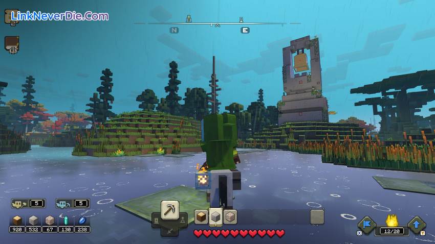 Hình ảnh trong game Minecraft Legends (screenshot)