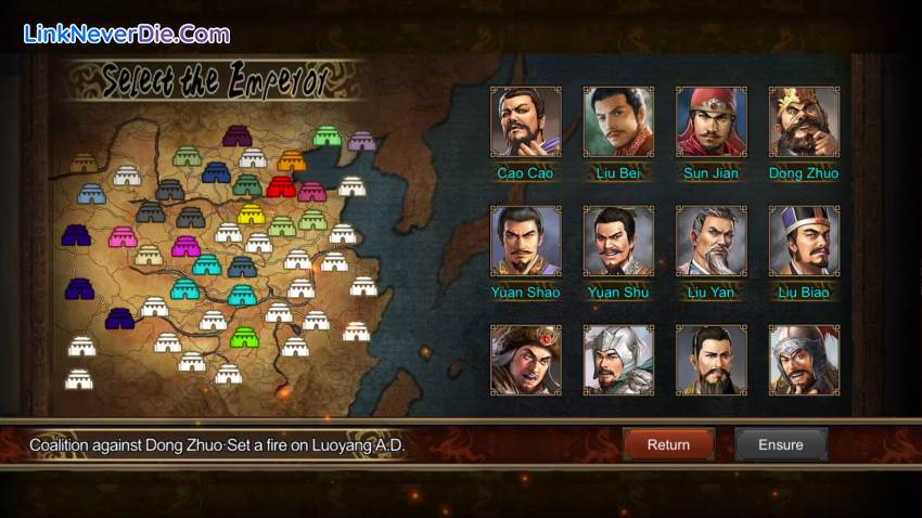 Hình ảnh trong game Rise Of Three Kingdoms (screenshot)