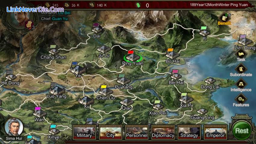 Hình ảnh trong game Rise Of Three Kingdoms (screenshot)