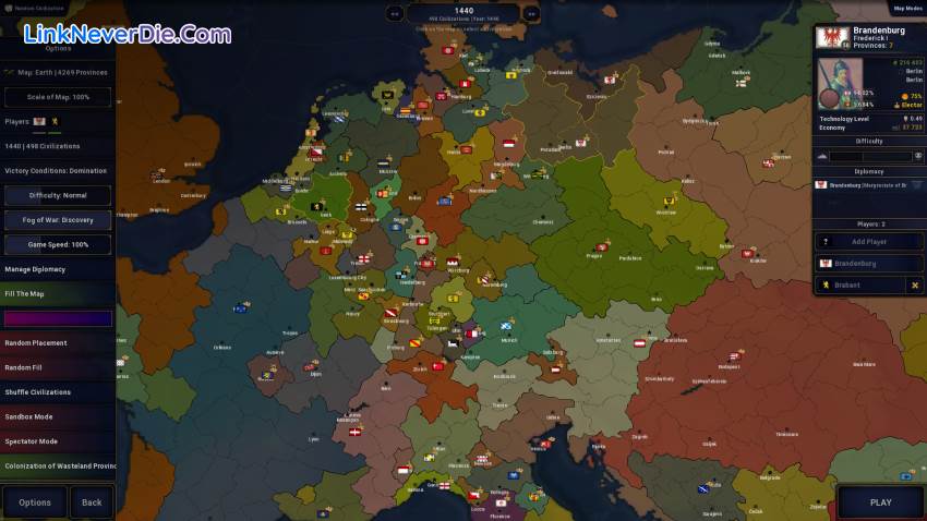 Hình ảnh trong game Age of History II (screenshot)