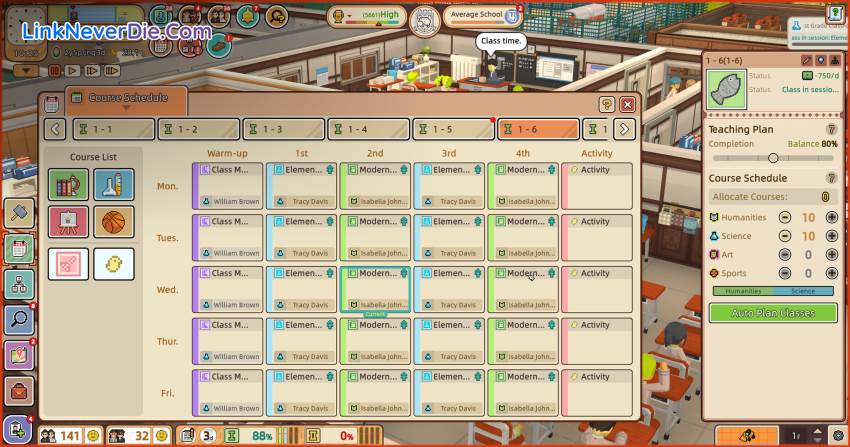 Hình ảnh trong game Let's School (screenshot)