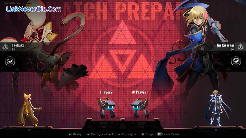 Hình ảnh trong game BlazBlue Entropy Effect (screenshot)