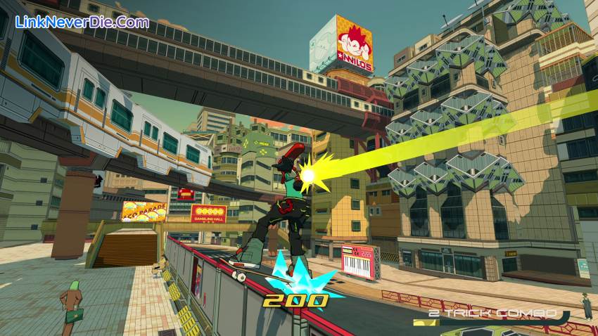 Hình ảnh trong game Bomb Rush Cyberfunk (screenshot) Hình ảnh trong game Bomb Rush Cyberfunk (screenshot)