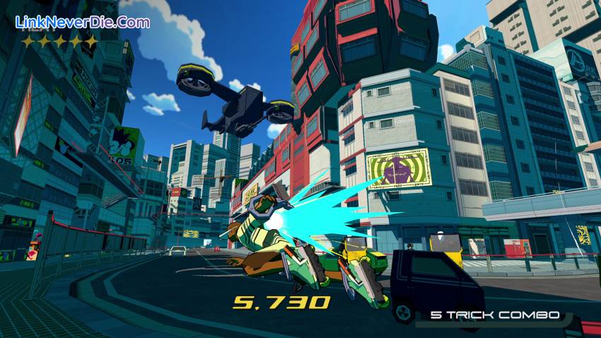 Hình ảnh trong game Bomb Rush Cyberfunk (screenshot)