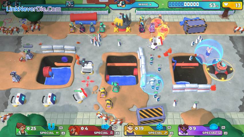Hình ảnh trong game Bish Bash Bots (screenshot) Hình ảnh trong game Bish Bash Bots (screenshot)