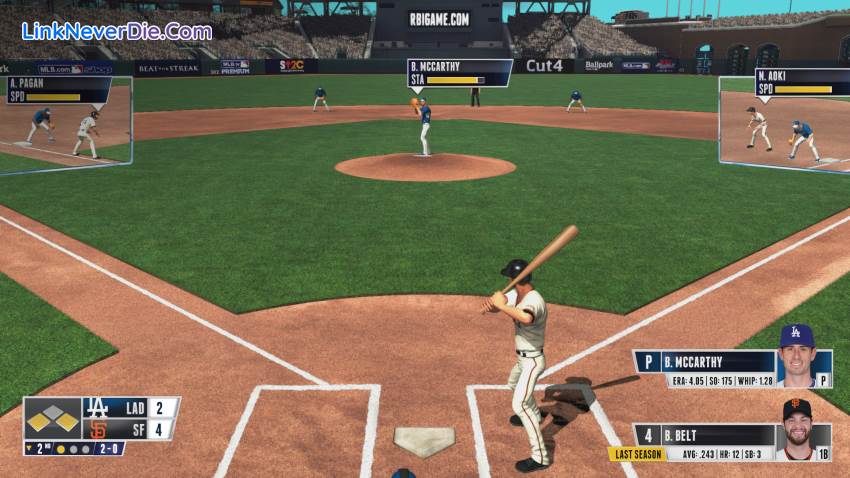 Hình ảnh trong game R.B.I. Baseball 15 (screenshot)
