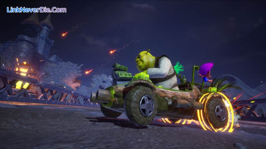 Hình ảnh trong game DreamWorks All-Star Kart Racing (screenshot)