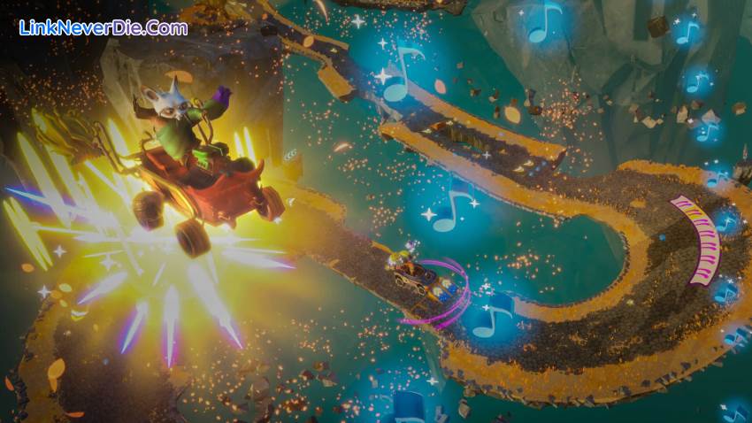 Hình ảnh trong game DreamWorks All-Star Kart Racing (screenshot)