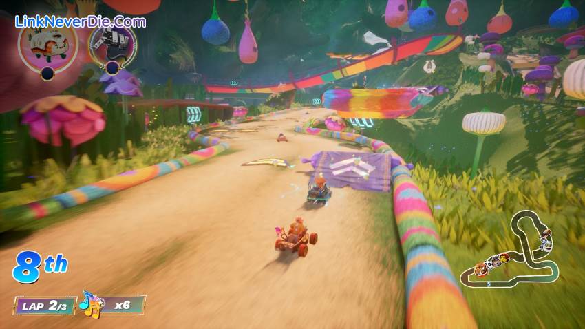 Hình ảnh trong game DreamWorks All-Star Kart Racing (screenshot)