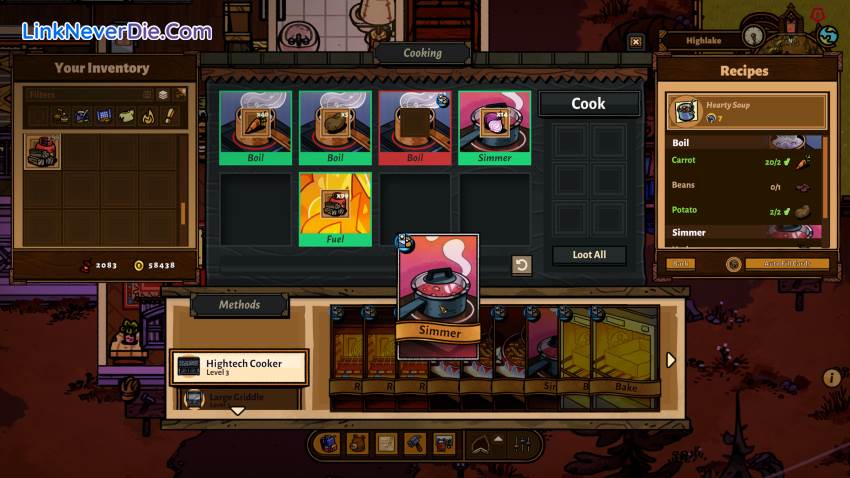 Hình ảnh trong game Bear and Breakfast (screenshot)