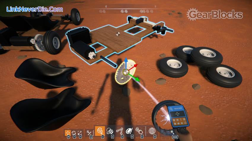 Hình ảnh trong game GearBlocks (screenshot) Hình ảnh trong game GearBlocks (screenshot)