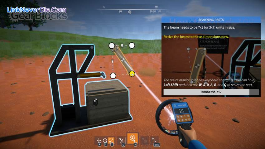 Hình ảnh trong game GearBlocks (screenshot) Hình ảnh trong game GearBlocks (screenshot)