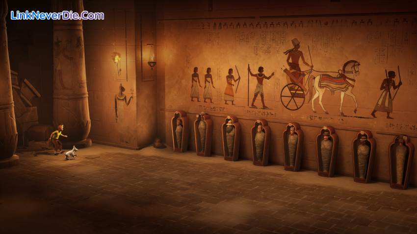 Hình ảnh trong game Tintin Reporter - Cigars of the Pharaoh (screenshot)