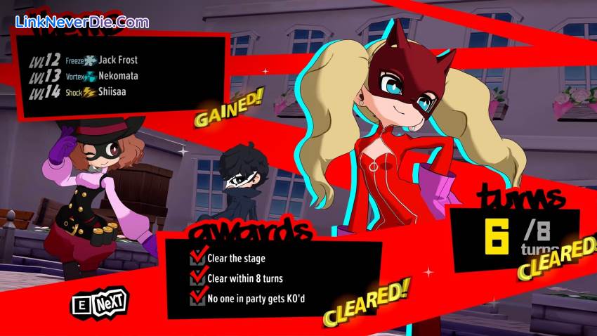 Hình ảnh trong game Persona 5 Tactica (screenshot)