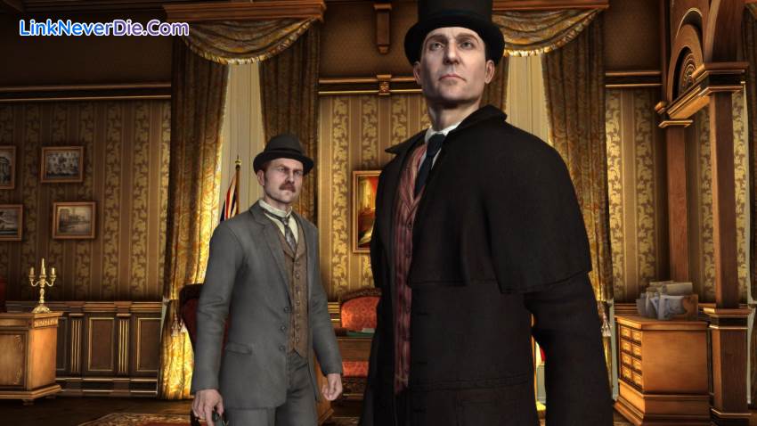 Hình ảnh trong game The Testament of Sherlock Holmes (screenshot)