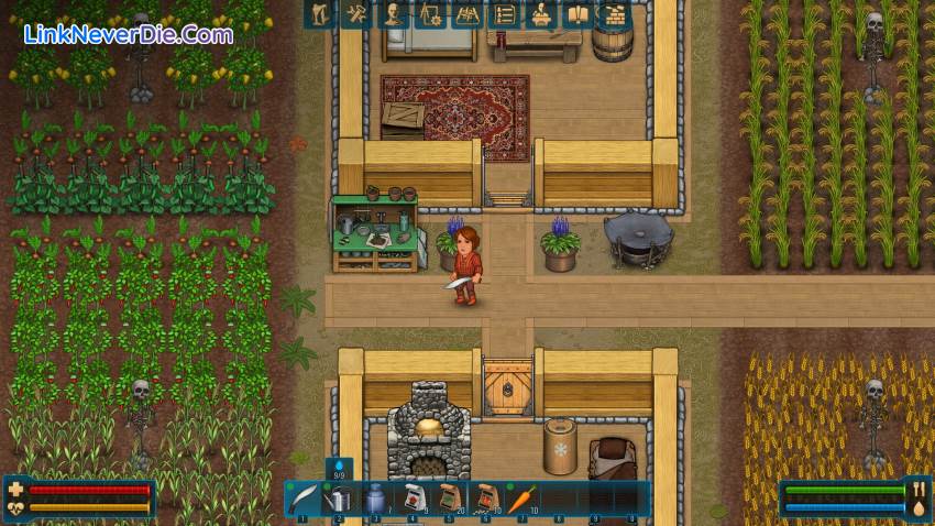 Hình ảnh trong game CryoFall (screenshot)