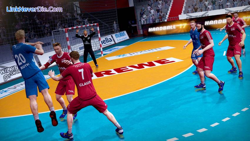 Hình ảnh trong game Handball 17 (screenshot)