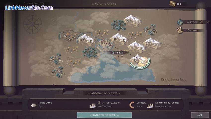 Hình ảnh trong game Microcivilization (screenshot)