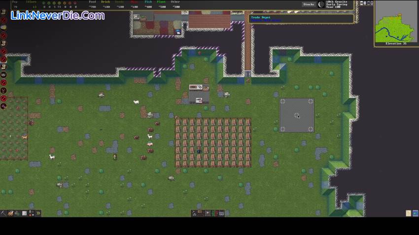 Hình ảnh trong game Dwarf Fortress (screenshot) Hình ảnh trong game Dwarf Fortress (screenshot)