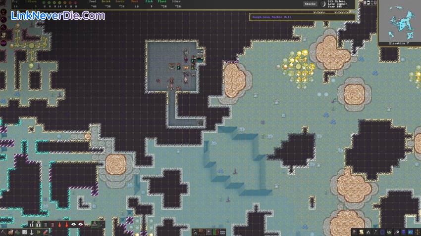 Hình ảnh trong game Dwarf Fortress (screenshot) Hình ảnh trong game Dwarf Fortress (screenshot)