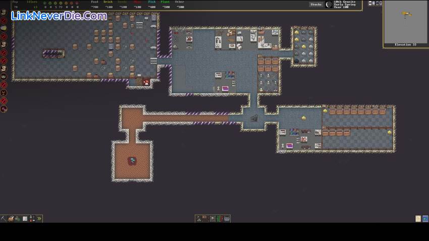 Hình ảnh trong game Dwarf Fortress (screenshot) Hình ảnh trong game Dwarf Fortress (screenshot)