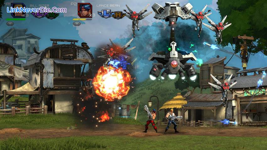 Hình ảnh trong game Contra: Operation Galuga (screenshot)