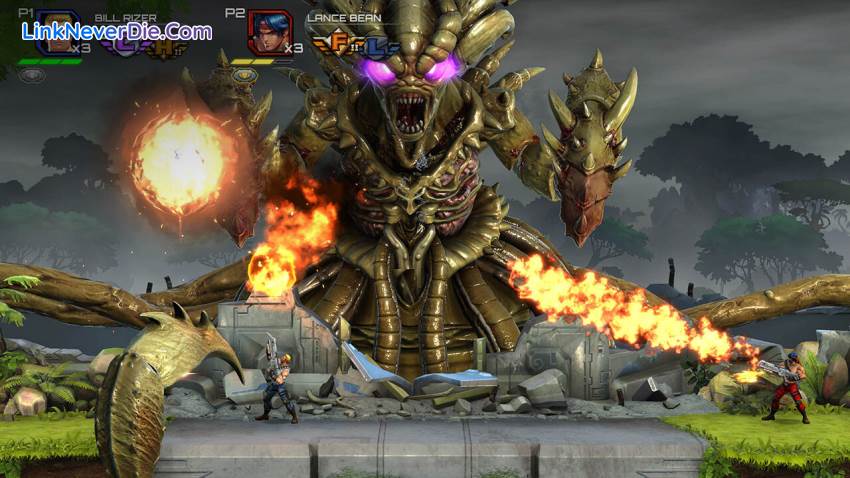 Hình ảnh trong game Contra: Operation Galuga (screenshot)