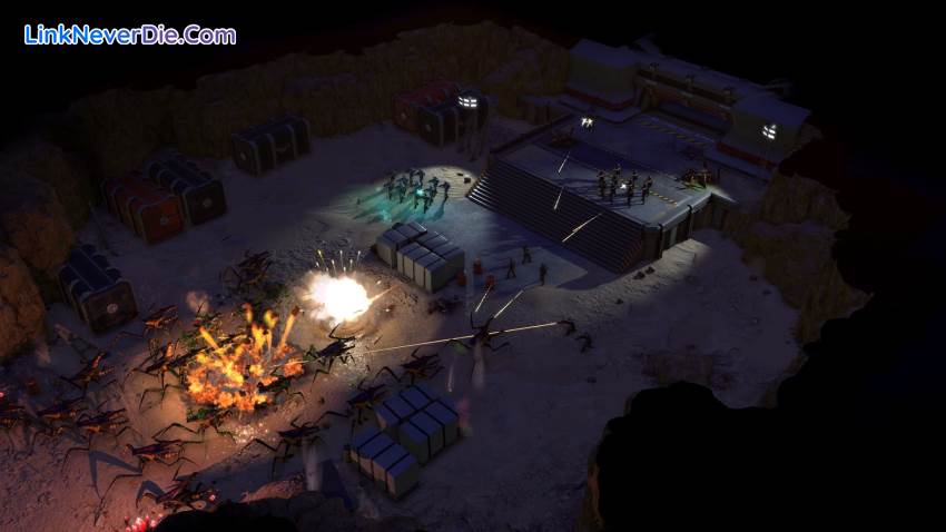 Hình ảnh trong game Starship Troopers: Terran Command (screenshot)